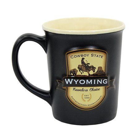 AMERICAWARE Wyoming Emblem Mug SEMWYO01
